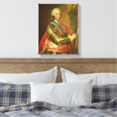 Toile Charles III en Armor, après 1759 (Insitu(Chambre))
