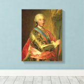Toile Charles III en Armor, après 1759 (Insitu (Plancher de Bois))