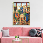 Toile Charles VII remet un document à Jeanne d'Arc (Insitu(Salon))