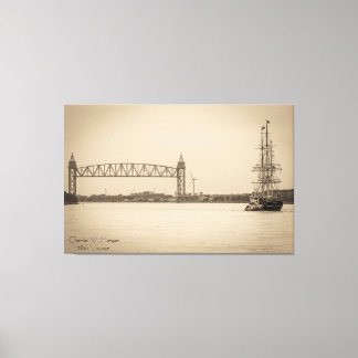 Toile Charles W. Morgan 38e Voyage