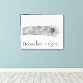 Toile Charles's Comet, décembre 1652 (Insitu (Plancher de Bois))