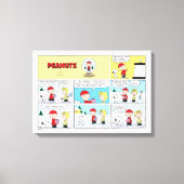 Toile Charlie Brown | Boule à neige (Recto)