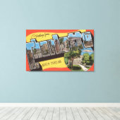 Toile Charlotte, Caroline du Nord - Scènes de grandes le (Insitu (Plancher de Bois))