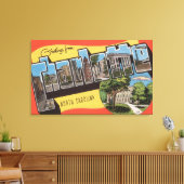 Toile Charlotte, Caroline du Nord - Scènes de grandes le (Insitu(Salon))