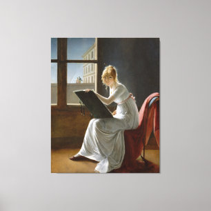 Toile Charlotte du Val d'Ognes par Marie-Denise Villers