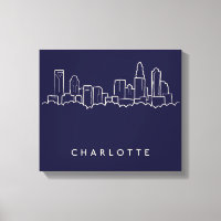 Charlotte, North Carolina City Skyline