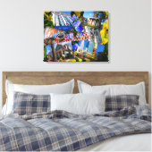 Toile Charlotte North Carolina Photo Collage (Insitu(Chambre))