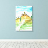 Toile Charmant San Gimignano (Insitu (Plancher de Bois))