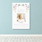 Toile Charme Célébration De La Vie Photo Funérailles Mém (Insitu (Plancher de Bois))