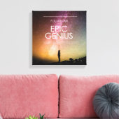 Toile Charme céleste #1 (12x12) (Insitu(Salon))