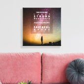 Toile Charme céleste #2 (12x12) (Insitu(Salon))