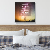 Toile Charme céleste #2 (12x12) (Insitu(Chambre))