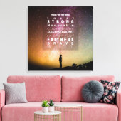 Toile Charme céleste #2 (24x24) (Insitu(Salon))