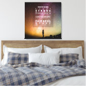 Toile Charme céleste #2 (24x24) (Insitu(Chambre))