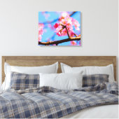 Toile Charme des fleurs de sakura au printemps (Insitu(Chambre))
