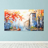 Toile Charme Port D'Art Mur (Insitu (Plancher de Bois))