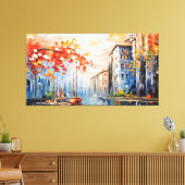 Toile Charme Port D'Art Mur (Insitu(Salon))