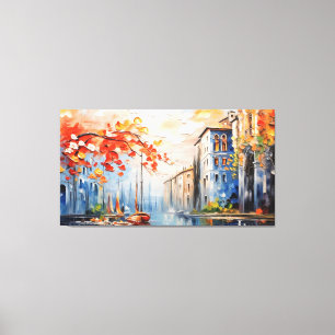 Toile Charme Port D'Art Mur