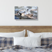 Toile Chase d'oie sauvage (Canada) : La naissée à la cra (Insitu(Chambre))