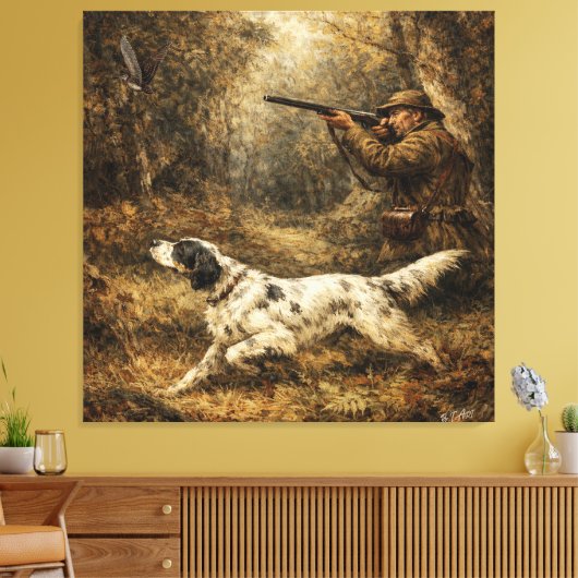 Toile Chasse à la bécasse (Insitu(Salon))
