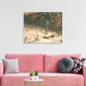 Toile Chasse à l'orignal (Insitu(Salon))