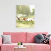 Toile Chasse au faisan avec pointeur (Insitu(Salon))