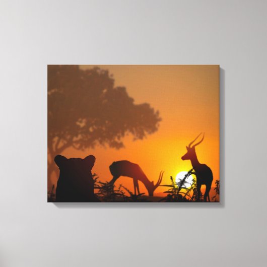 Toile Chasse au lion (Recto)