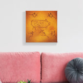 Toile Chasse au sanglier (Insitu(Salon))