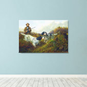 Toile Chasse aux oiseaux de gibier Flushing Grouse Long (Insitu (Plancher de Bois))