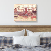 Toile Chasse avec les moustiquaires (Insitu(Chambre))