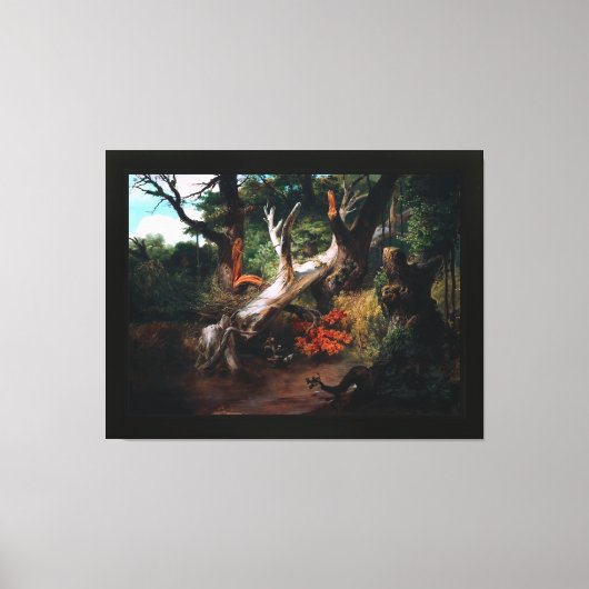Toile Chasse dans les Marais Pontines par Horace Vernet (Recto)