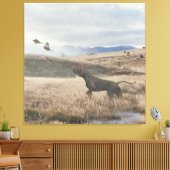 Toile Chasse de caille de pointer germanique, Art (Insitu(Salon))