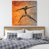 Toile Chasseur de Lascaux (Insitu(Chambre))