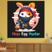 Toile Chasseur d'oeufs Ninja (Insitu(Salon))
