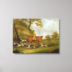 Toile Chasseur et chiens, 1809 (huile sur la toile)