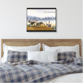 Toile Chasseurs Dans La Mist (Caribou) (Insitu(Chambre))