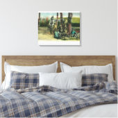 Toile Chasseurs montrant le comté de WorkLake du jour, C (Insitu(Chambre))