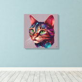 Toile Chat (Insitu (Plancher de Bois))