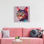 Toile Chat (Insitu(Salon))
