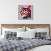 Toile Chat (Insitu(Chambre))