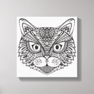 Toile Chat 11 de style