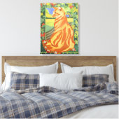 Toile Chat 1 2014 (Insitu(Chambre))