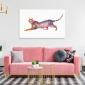 Toile Chat abstrait (Insitu(Salon))