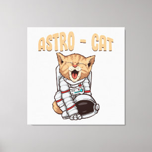 Toile Chat Astro