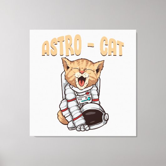Toile Chat Astro (Recto)