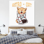 Toile Chat Astro (Insitu(Chambre))