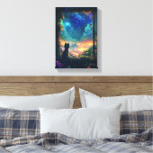 Toile Chat au ciel (Insitu(Chambre))