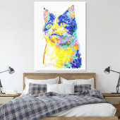 Toile Chat au soleil (Insitu(Chambre))