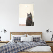 Toile Chat avec jouet (Insitu(Chambre))