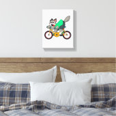 Toile Chat avec vélo (Insitu(Chambre))